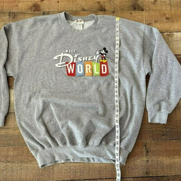 Disney's Walt Disney World Men's Vintage Graphic Crew Neck Pullover Sweatshirt - Picture 4 of 7